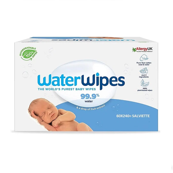 Waterwipes Bio 4 X 60 Pezzi