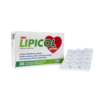 LIPICOL PLUS 30 COMPRESSE RETARD LIPICOL PLUS 30 COMPRESSE RETARD