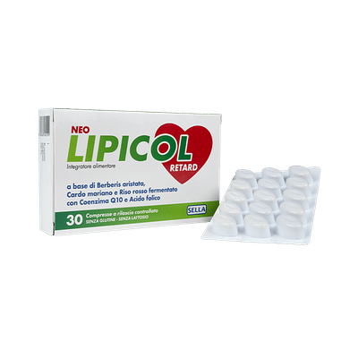 LIPICOL PLUS 30 COMPRESSE RETARD