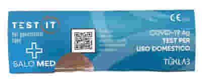TEST ANTIGENICO RAPIDO COVID-19 TEST IT AUTODIAGNOSTICO DETERMINAZIONE QUALITATIVA ANTIGENI SARS-COV-2 IN TAMPONI NASALI MEDIANTE IMMUNOCROMATOGRAFIA