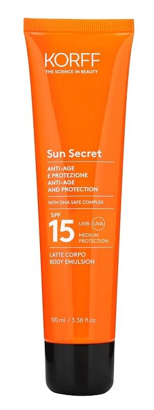 Korff Sun Latte Spf15 100 Ml