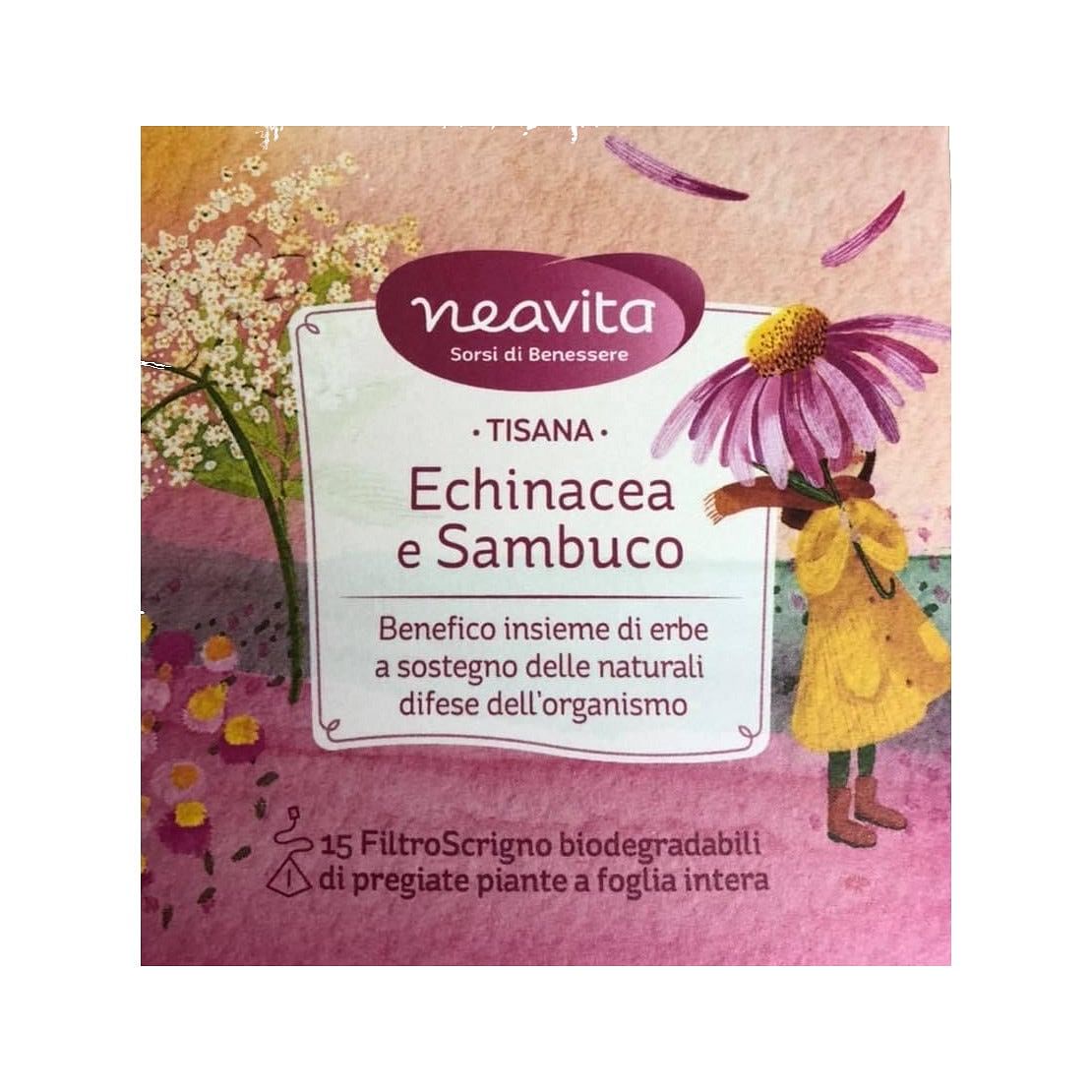 Neavita Filtroscrigno Echinacea Sambuco 15 Filtri