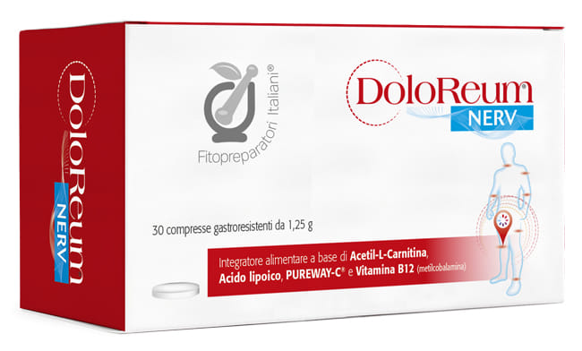 FITOPREPARATORI ITALIANI DOLOREUM NERV 30 COMPRESSE DEGLUTIBILI A RILASCIO MODIFICATO