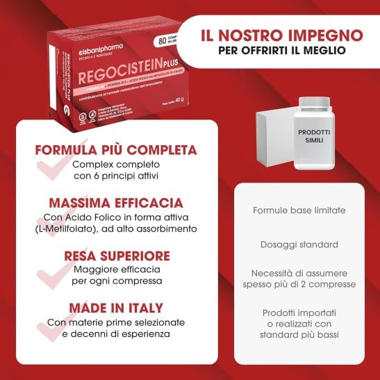 REGOCISTEIN PLUS 80 COMPRESSE