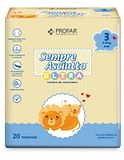 PANNOLINI PROFAR SEMPRE ASCIUTTO ULTRA MIDI 4/9 KG 20 PEZZI