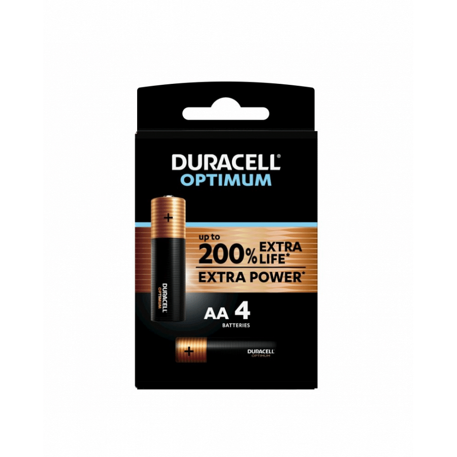 Duracell Optimum Aa B4 4 Pezzi