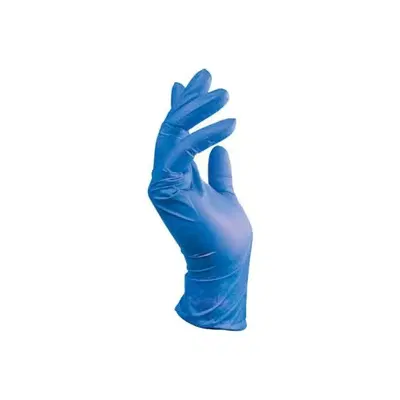 GUANTO DA ESAME IN NITRILE BLU SENZA TALCO SMALL 100 PEZZI GUANTO DA ESAME IN NITRILE BLU SENZA TALCO SMALL 100 PEZZI