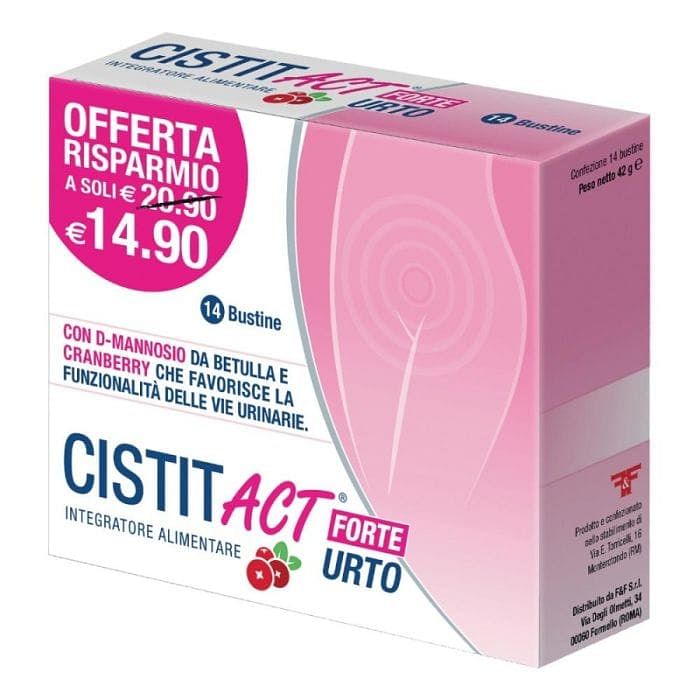 Cistit Act Forte Urto 14 Bustine