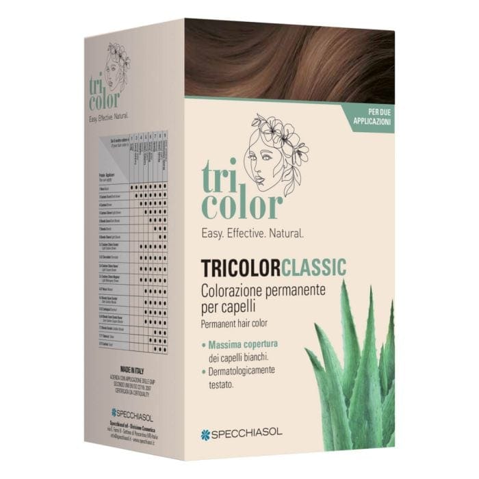 Tricolor Classic 1 Nero 2 Tubi 50 Ml + 2 Shaker 50 Ml + 4 Bustine 8 Ml