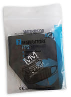 MUNUS MEDICAL RESPIRATORE FFP2 NR CLASSE III NERO