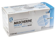 MUNUS MEDICAL MASCHERINA CHIRURGICA IIR 10 PEZZI NERA