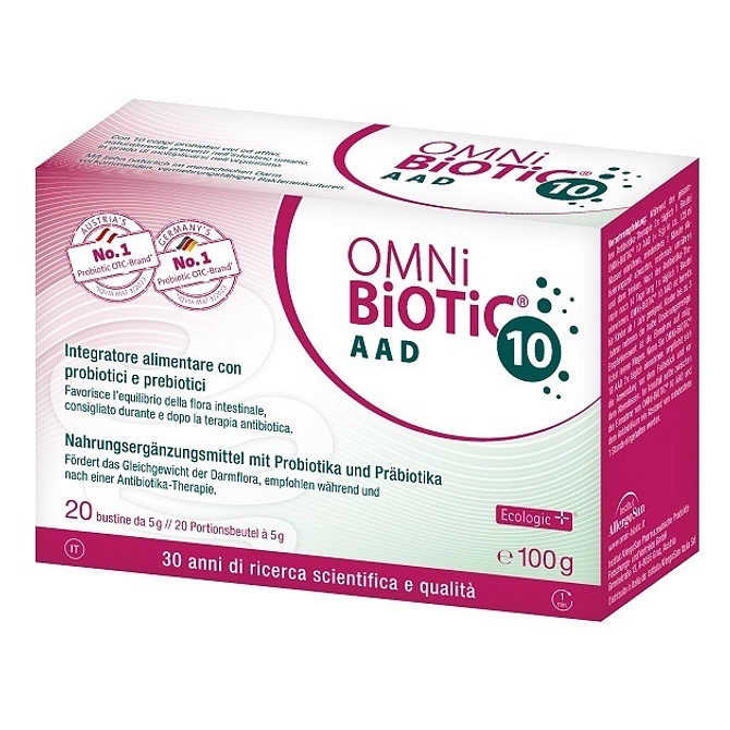 Omni Biotic 10 Aad 20 Bustine Da 5 G