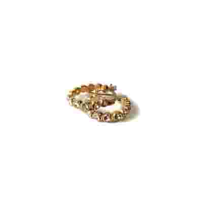 BJT238 ORECCHINI ANNA HOOP GOLD PLATED
