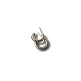 BJT241 ORECCHINI FEATHER ST STAINLESS STEEL