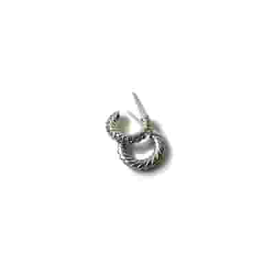BJT241 ORECCHINI FEATHER ST STAINLESS STEEL
