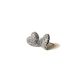 BJT249 ORECCHINI LOVE ME HEART STAINLESS STEEL