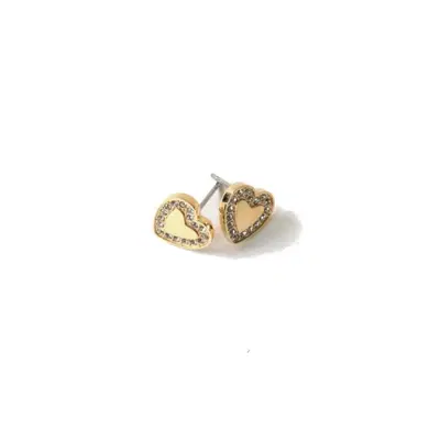 BJT250 ORECCHINI LOVE ME HEART GOLD PLATED BJT250 ORECCHINI LOVE ME HEART GOLD PLATED