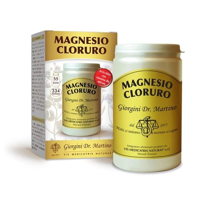 Magnesio Cloruro Con Vitamina B6 334 Pastiglie