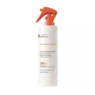 VEBIX PHYTAMIN SOLARE LATTE SOLARE CORPO NO GAS SPF20 150 ML