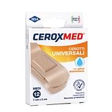 CEROTTI UNIVERSALI CEROXMED CON GARZA DISINFETTANTE MEDI 7X2CM 12 PEZZI
