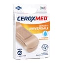 CEROTTI UNIVERSALI CEROXMED CON GARZA DISINFETTANTE MEDI 7X2CM 20 PEZZI