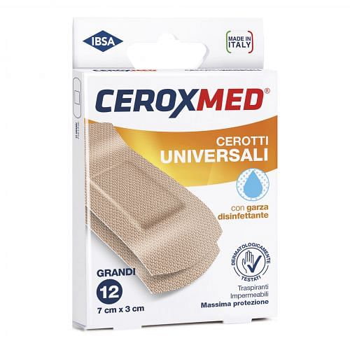 Cerotti Universali Ceroxmed Grandi 12 Pezzi