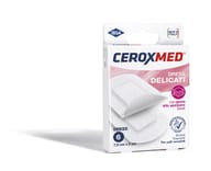 DRESS DELICATI CEROXMED CON GARZA ALTO SPESSORE PER PELLI SENSIBILI 7,5X5CM 6 PEZZI