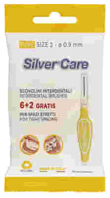 SILVERCARE SCOVOLINO INTERDENTALE ONE 8 FINE SIZE 2