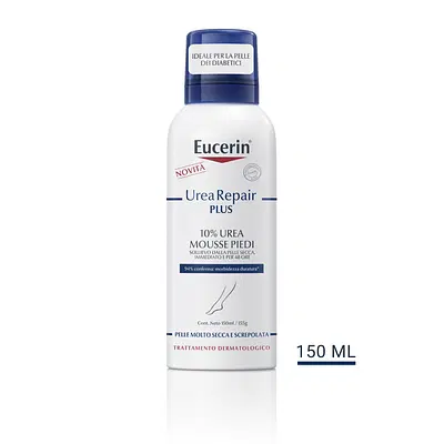 EUCERIN UREAREPAIR PLUS MOUSSE PIEDI 10% UREA 150 ML EUCERIN UREAREPAIR PLUS MOUSSE PIEDI 10% UREA 150 ML