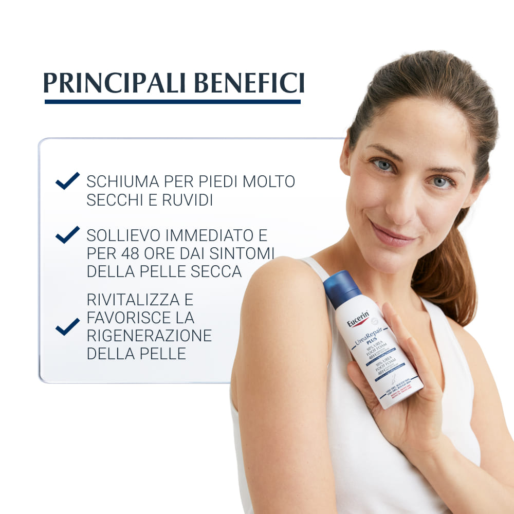 EUCERIN UREAREPAIR 10% MOUSSE PIEDI 150 ML