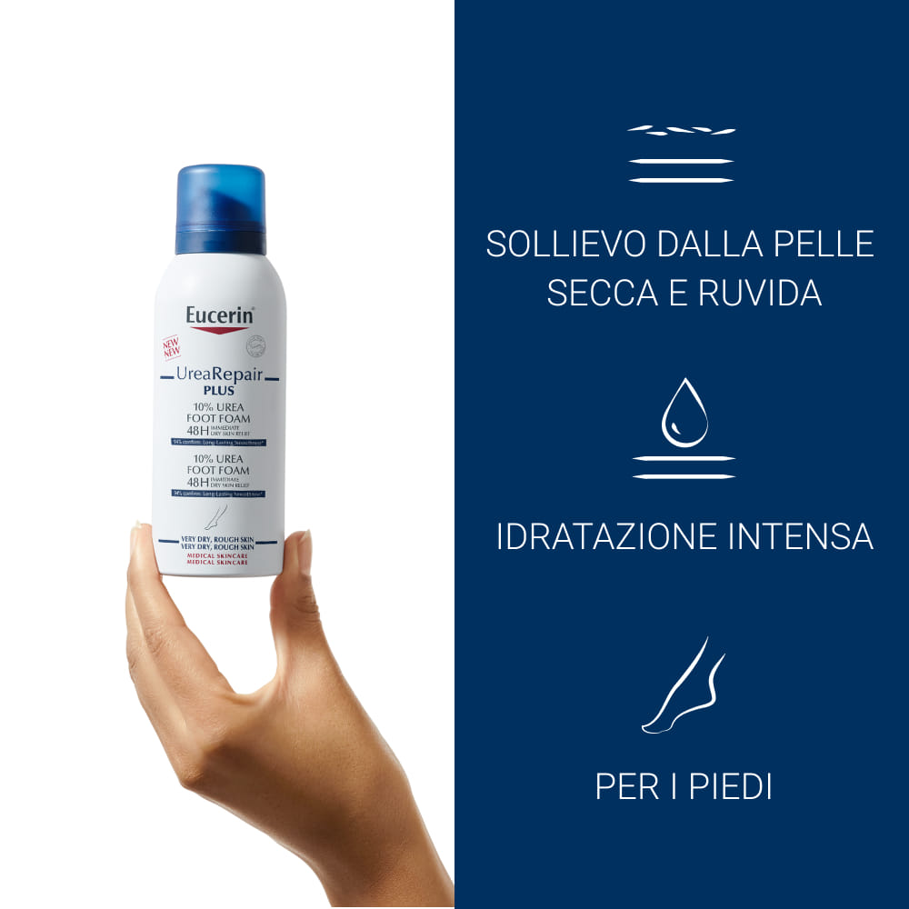 EUCERIN UREAREPAIR 10% MOUSSE PIEDI 150 ML