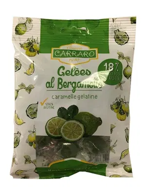 CESARE CARRARO GOCCE DI BENESSERE GELATINE BERGAMOTTO 100 G CESARE CARRARO GOCCE DI BENESSERE GELATINE BERGAMOTTO 100 G