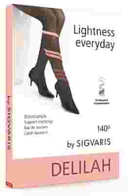 SIGVARIS DELILAH 140 DENARI FLAT COLLANT SKIN 5