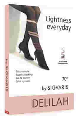 SIGVARIS DELILAH 70 DENARI MESH COLLANT PUNTA APERTA SKIN 2