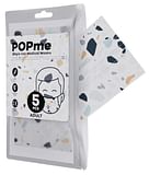 POPME MASCHERINA CHIRURGICA TIPO IIR TERRAZZO BUSTA 5 PEZZI