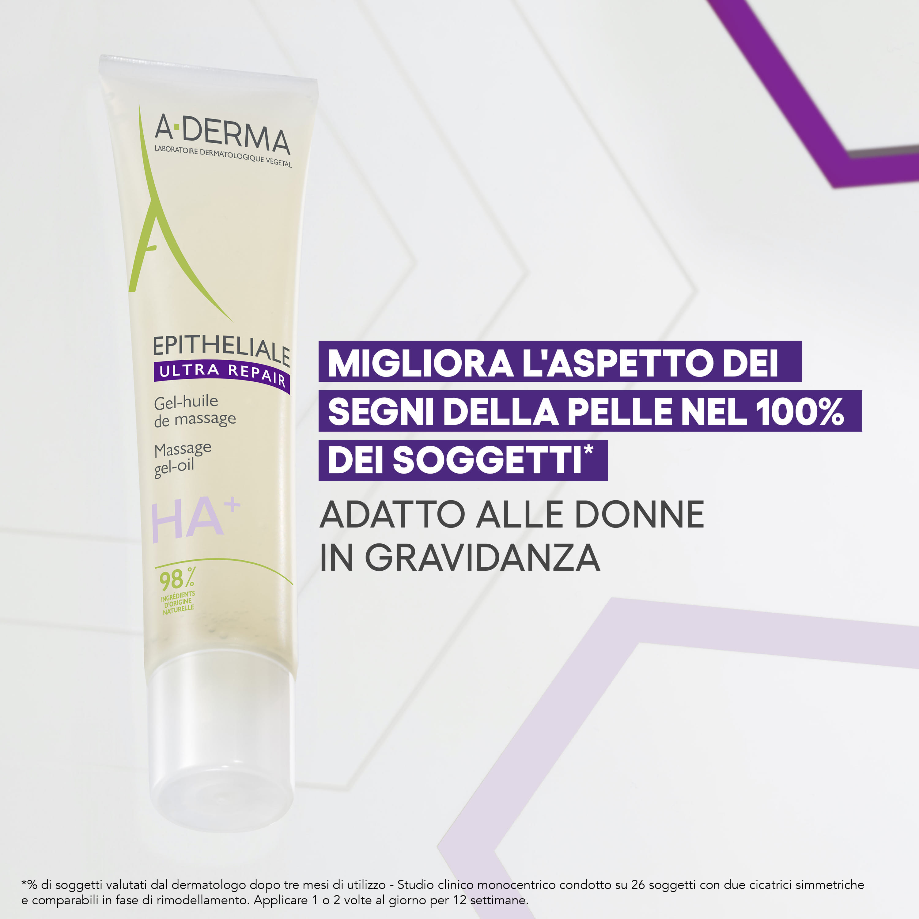 EPITHELIALE ULTRA REPAIR GEL-OLIO DA MASSAGGIO ANTI SEGNI RESIDUI 40 ML