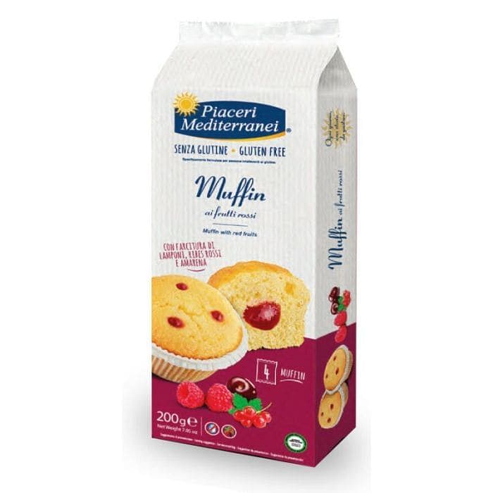 Piaceri Mediterranei Muffin Frutti Rossi 200 G