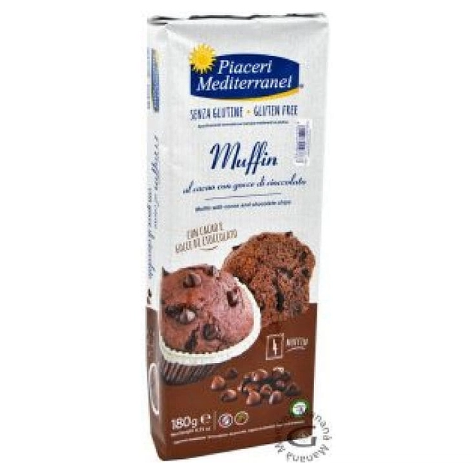 Piaceri Mediterranei Muffin Cacao 180 G