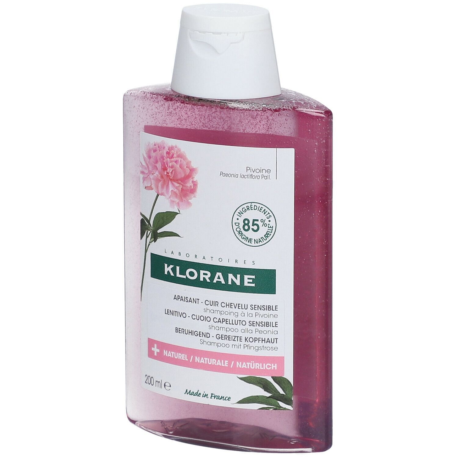 Klorane Shampoo Peonia 200 Ml