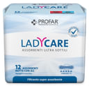 LADYCARE ASSORBENTI NOTTE CON ALI 12 PEZZI PROFAR