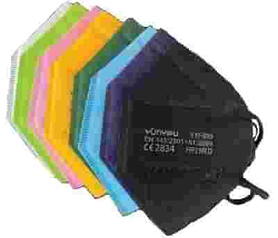 YUNYIFU SEMIMASCHERA FILTRANTE FFP2 CLASSE 3 BIANCA