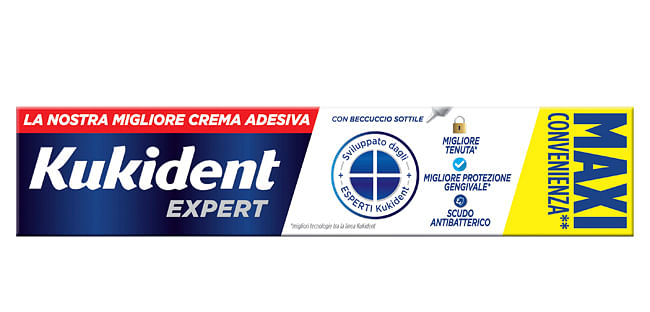 Kukident Ultimate Fresco Crema Adesiva Dentiere 57 G