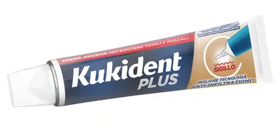 KUKIDENT PLUS BARRIERA ANTI-CIBO NEUTRO CREMA ADESIVA DENTIERE 40 G KUKIDENT PLUS BARRIERA ANTI-CIBO NEUTRO CREMA ADESIVA DENTIERE 40 G
