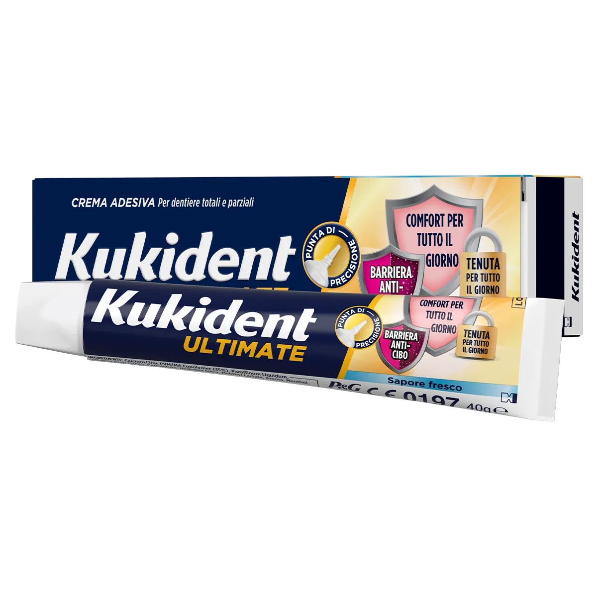 KUKIDENT ULTIMATE FRESCO CREMA ADESIVA 40 G