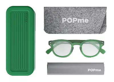 POPME GLASSES FOREST GREEN +2 POPME GLASSES FOREST GREEN +2