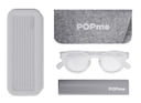 POPME GLASSES ICE WHITE +2,5