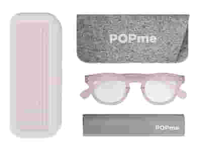 POPME GLASSES ROSE PEARL +2