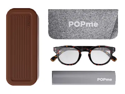POPME GLASSES TORTOISE +1,5 POPME GLASSES TORTOISE +1,5