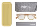 POPME GLASSES YELLOW PEACH +2,5