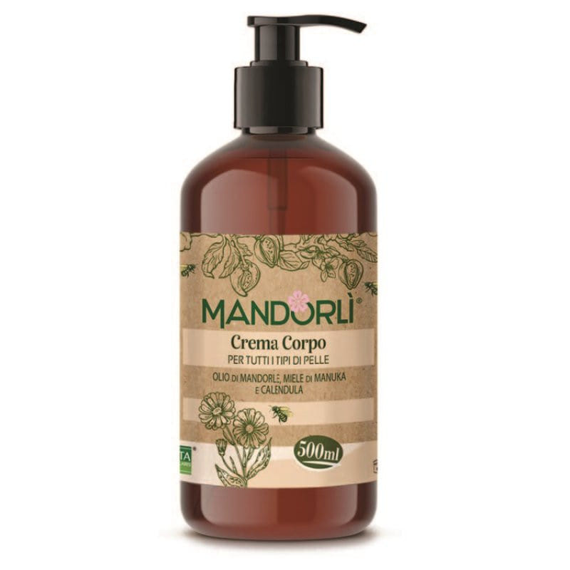 MANDORLI CREMA CORPO PER TUTTI I TIPI DI PELLE 500 ML